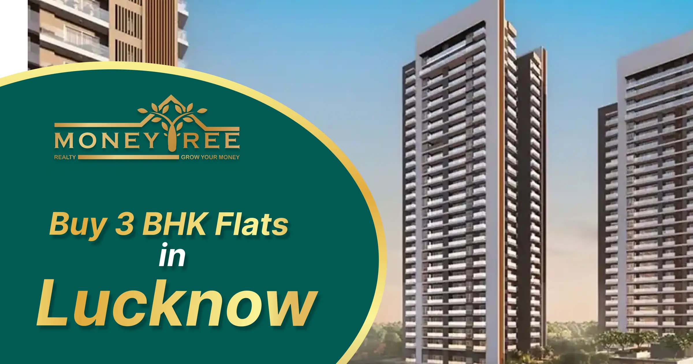 Buy 3 BHK Flats in Lucknow